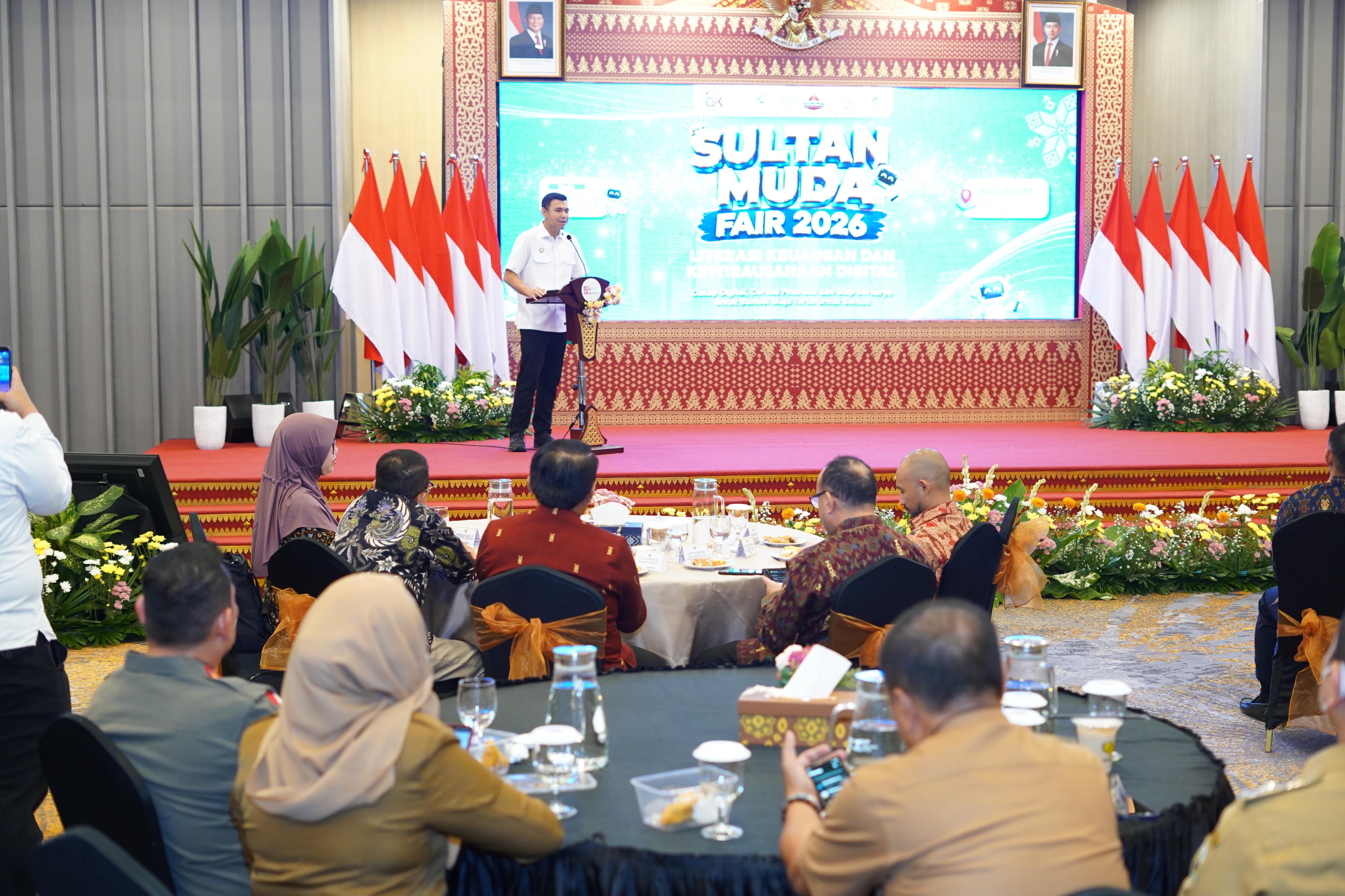 Pemprov Sumsel dan OJK Luncurkan Kredit Sultan Muda & Bantuan 1.000 Akun Canva Premium